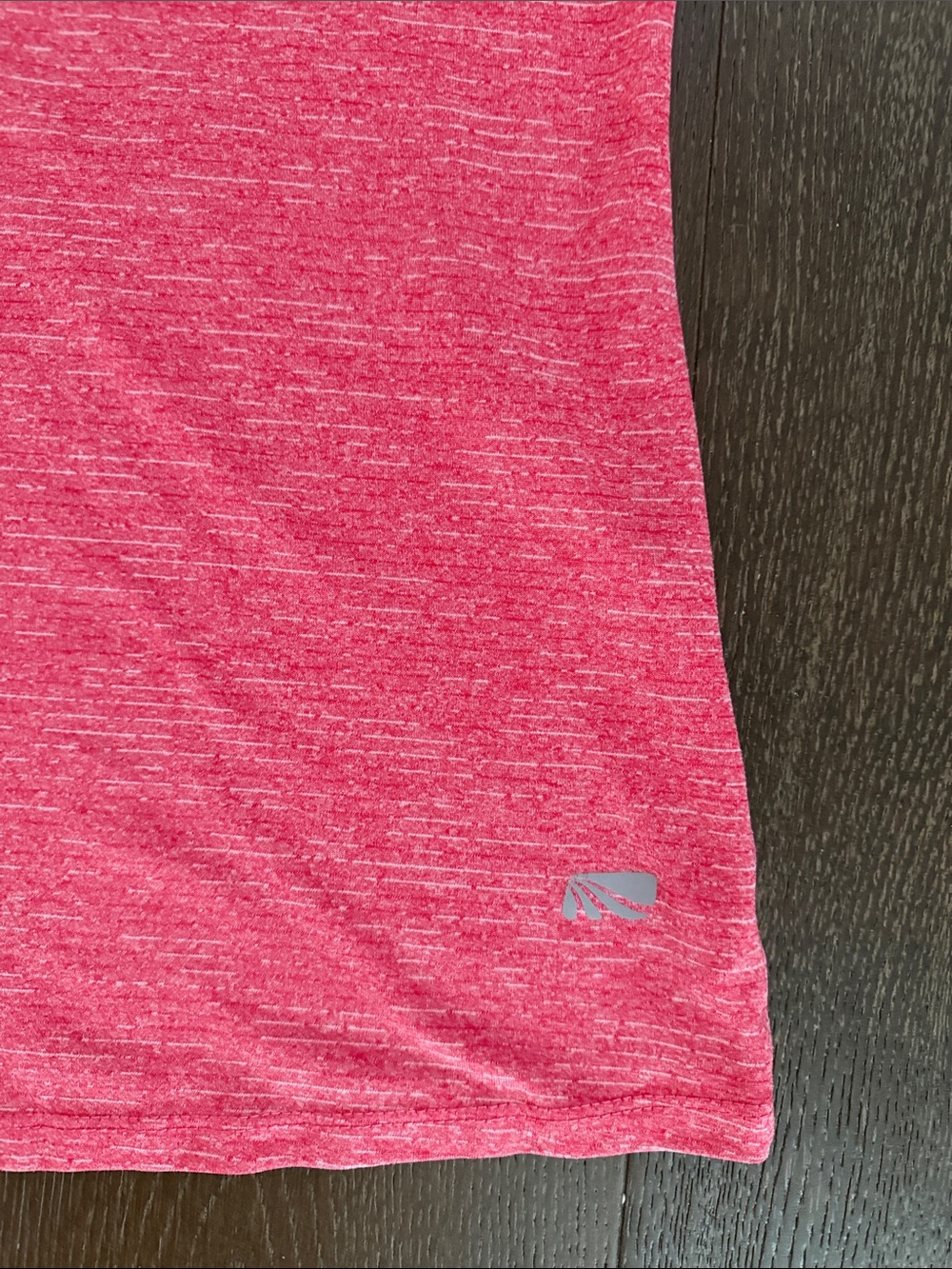 Marika Heathered Pink Crisscross Back Tank - Picture 5 of 5